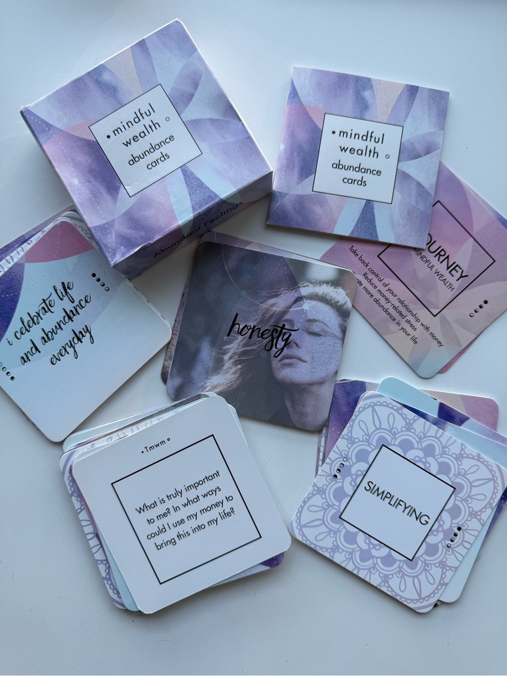 Mindful Wealth Abundance Cards